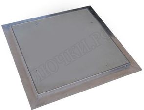 Люк под покраску Ультра, В стену, 2 створки, съёмная перегородка Люк под покраску Ультра, В стену, 2 створки, съёмная перегородка