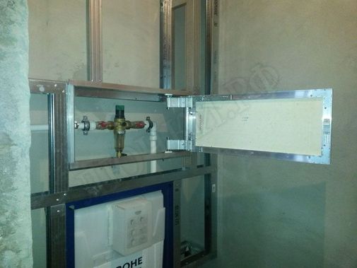 Люк под плитку Нажимной Секрет-Лайт 200*800 Люк под плитку Нажимной Секрет-Лайт 200*800