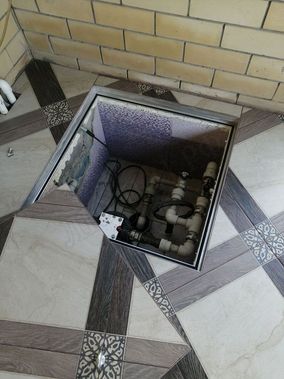 Напольный люк Премиум 50 мм, 1 створка Напольный люк Премиум 50 мм, 1 створка