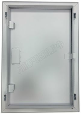 Сантехнический люк Элит усиленный 1 мм с магнитом, 2 створки Сантехнический люк Элит усиленный 1 мм с магнитом, 2 створки