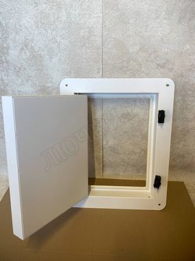 Сантехнический люк Гермо 200*800, RAL 9003 муар Сантехнический люк Гермо 200*800, RAL 9003 муар