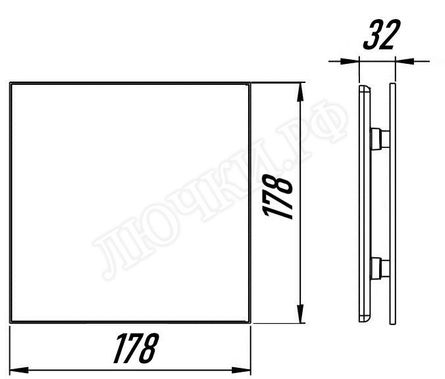 Вытяжной вентилятор Awenta System+, Silent, 125, KWS125H, PTG125, Белый матовый, стекло Вытяжной вентилятор Awenta System+, Silent, 125, KWS125H, PTG125, Белый матовый, стекло