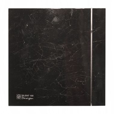 Вытяжной вентилятор SILENT-100 CRZ MARBLE BLACK DESIGN-4C Вытяжной вентилятор SILENT-100 CRZ MARBLE BLACK DESIGN-4C